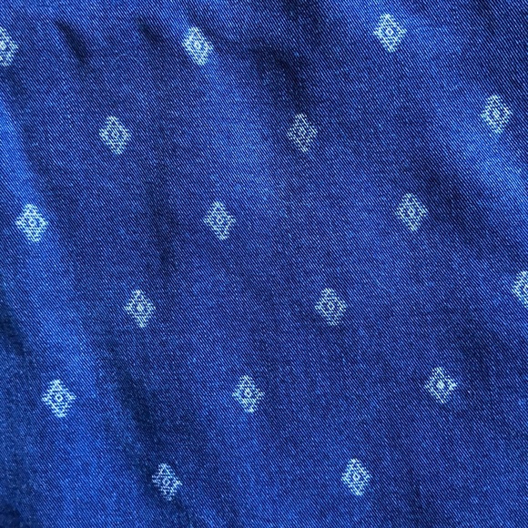 Zara Man - Denim Printed Button-Down Shirt - Picture 3 of 3